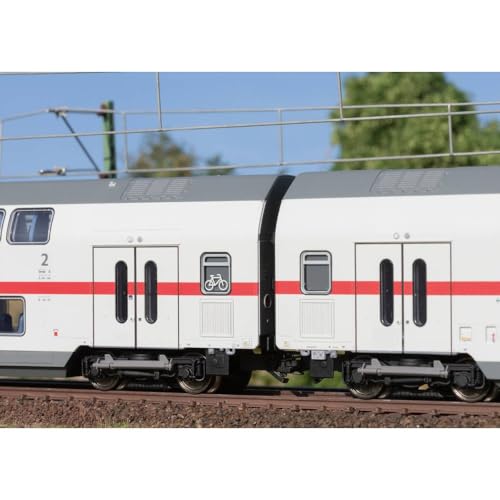 Chariot Central Double étage DBpza 682.2 de precision miniature H0 - 2