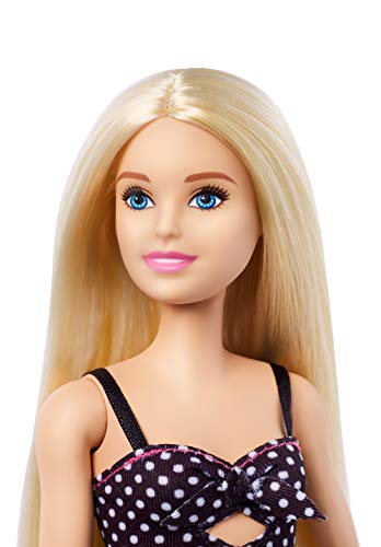 Muñeca Barbie Fashionistas con cabello largo rubio miniatura 3