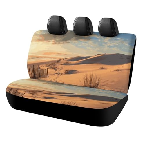 Housse de siège de voiture imperméable Dunes de sable pour auto et camion
