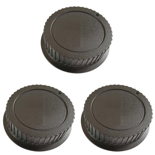 3 tapas de lente trasera compatibles con Canon EF EF S para cámara EOS 850D 800D 600D 550D 500D 450D 400D 250D 9000D 4000D 1150D 1100D 1000D1DX III 1DX 1D 1D 7D 5D 60D 90D 80D 6DII 5D IV 77D