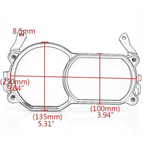 Grille de protection pour R1250GS Adventure cache phare robuste - 7