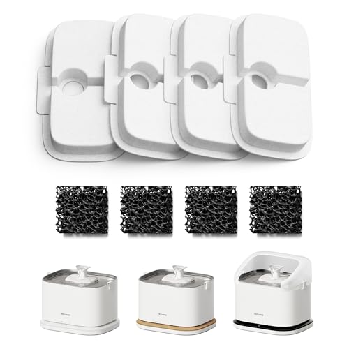 Image of PETLIBRO 4 Pack Dockstream Replacement Filters for PETLIBRO Cat Water Fountain PLWF106 PLWF116 PLWF305