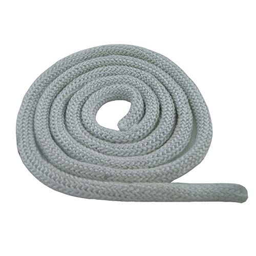 Guarnizione per stufa, guarnizione rotonda, corda, resistente al calore, porta 18 mm, 10 m, bianco