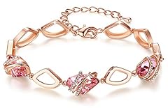 110-October-Vintage Pink-Rose Gold Plated