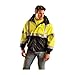 OccuNomix X-Large Hi-Viz Yellow Polyester Black Bottom Jacket, Black/Yellow (LUX-TJBJ-BYXL)