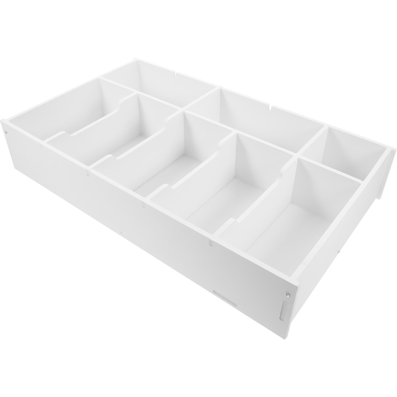 Boîte de rangement tiroir-caisse pour ranger billets et pièces en PVC