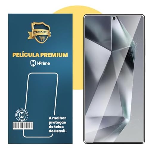 Película Nanoshield Danet Premium para Galaxy S25 Ultra 5g - Proteção Anti-Digital e Resistência Superior a Impactos