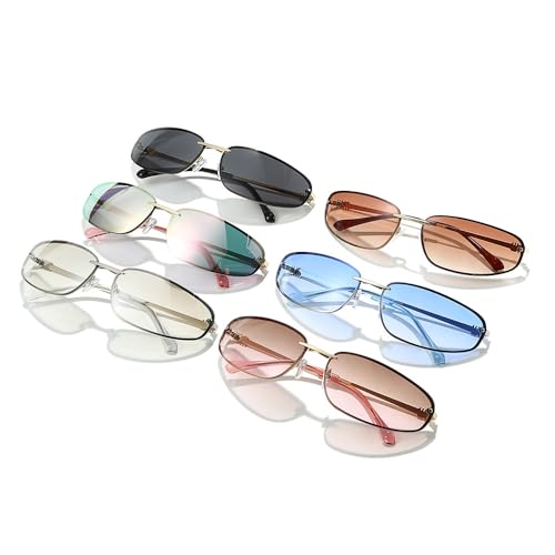 Fashion Sunglasses Women Vintage Silver Cat Eye Men Punk Eyewear Uv400 Driving Shades2
