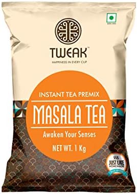 TWEAK Instant Masala Tea Premix 3 x 1kg | Premium Masala Chai Powder | Just Add Hot Water | Ready to Drink Instant Tea | Super Saver Combo | Makes 62 Cups (100ml each) from 1kg