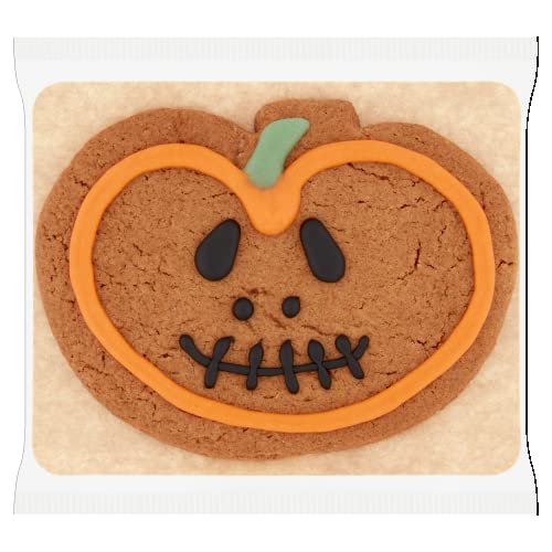 Morrisons Halloween Pumpkin Gingerbread Biscuit Morrisons Halloween Pumpkin Gingerbread Biscuit