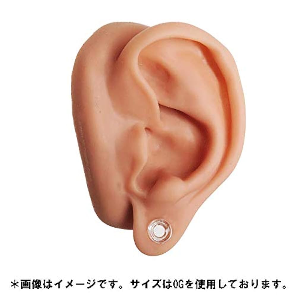 ⭕️早い者勝ち⭕️シルバーピアス フレアデザイン サイズ別2個セット Amazon.co.jp: [PIAcollection] 透明ピアス ボディピアス 0g