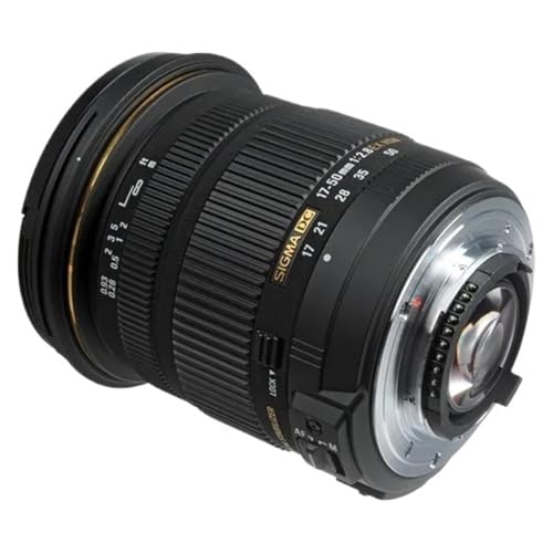 Camera Lens, Lente de Zoom estándar de Gran Apertura 17 50mm F/2,8 EX DC OS HSM FLD, Compatible con Canon, Compatible con Nikon,Parts(Nikon)
