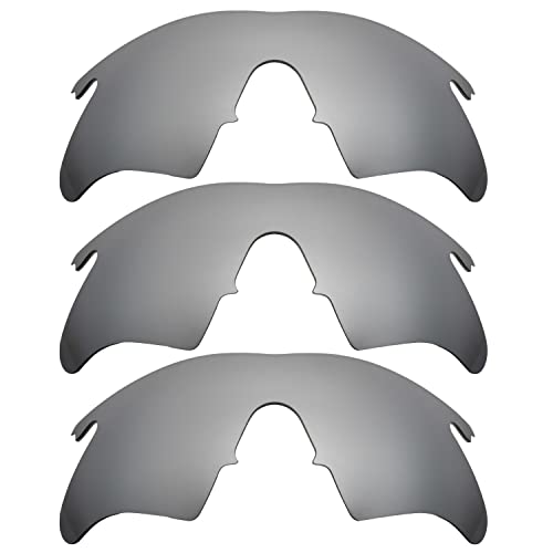 Verres polarisés Oakley M rechange miroir titane haute définition premium