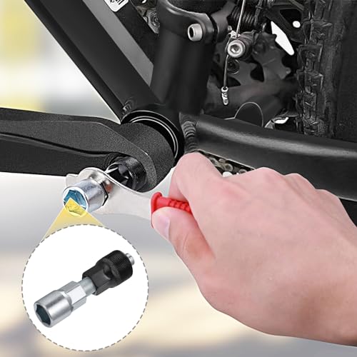 Hejo Bicycle Crank Extractor Puller, Bicycle Crank Removal Tool Set, Bottom Bracket Removal Tool, 16mm Bike Crankset Wrench - Image 2