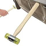 Zegaqae Karosseriehammer - Schwerlast Fahrzeugzubehör mit Holzgriff,Karosserieblech-Hämmer - für Fahrzeuge einschließlich Limousine Pickup Lastwagen Roller SUV Werkstatt