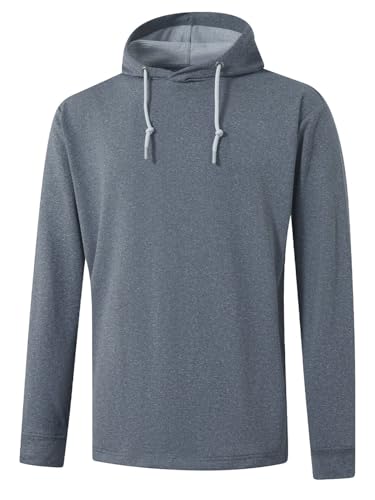 Hoodies for Men Golf Hooded Sweatshirts Dry Fit Athletic Lightweight Casual Midlayer Mens Hoodies Pullover