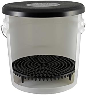 Chemical Guys, Cyclone Dirt Trap Car Wash Bucket Insert, Black 12" Diameter (Pack of 12) - 4