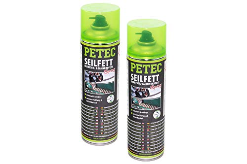 Graisse pour câble métallique PETEC 71650 pour treuil de bateau et garage