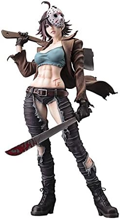 Freddy Vs Jason Statue Horror Bishoujo Freddy Krueger Jason Voorhees Doll PVC Action Figure Model Toys (Jason)