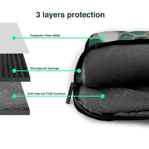 Maletín para portátil impermeable 14 pulgadas con asa miniatura 4