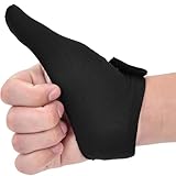 Bowling Thumb Sock – Right/Left Hand Finger Grip Protector | Thumb Stabilizer & Saver for Bowling Ball | Comfortable & Non-Slip Grip Enhancer