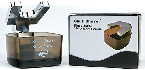 Skull Shaver Rinse Stand Compatible with All Electric Butterfly Pro, Smart, and Bald Eagle Electric Shavers for Men and Women