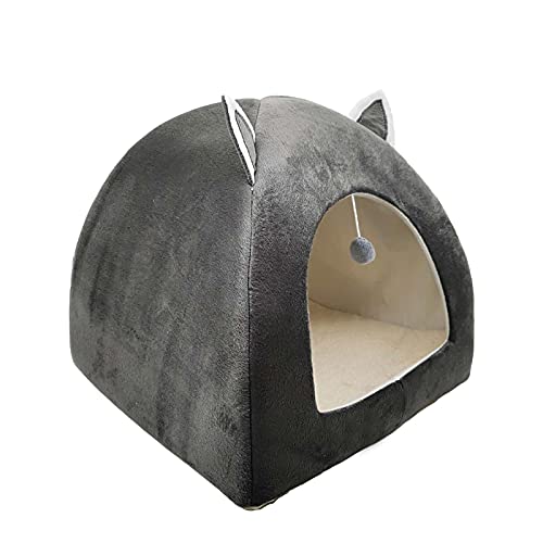 Cama para gatos inverno com conforto acolchoado para sono profundo, usada para produtos de casa de g