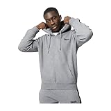 Lonsdale Herren 2 Streifen Kapuzenjacke OTH Hoodie Zip Dunkles Heidekraut L