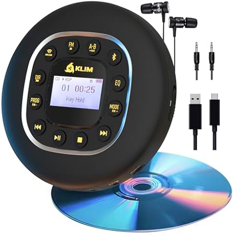 KLIM Journey Portable CD Player Cover