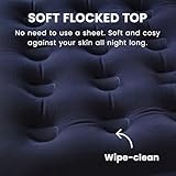 Green Haven Single Flocked Airbed – Lightweight Inflatable Camping Mattress with Waterproof Flocked Top – Portable Single Air Bed for Adults & Kids – Ideal for Festivals, Camping & Guest Use - Image 6