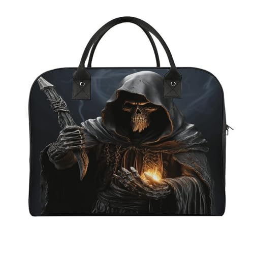 Bolso para portátil Grim-Reaper con correa y asa ajustables miniatura 1