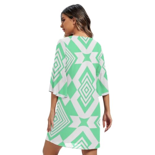 Robe en mousseline de soie légère pour vos soirées d'été - 2