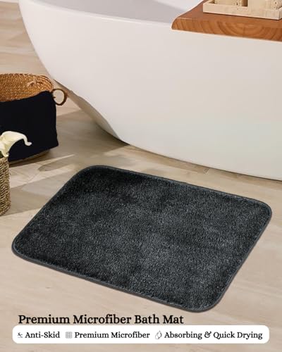 Image of Anti Slip Backing Soft Washable Anti Skid Rug for Bedroom, Living Room & Hall Home Decor (Set of 2 pc)