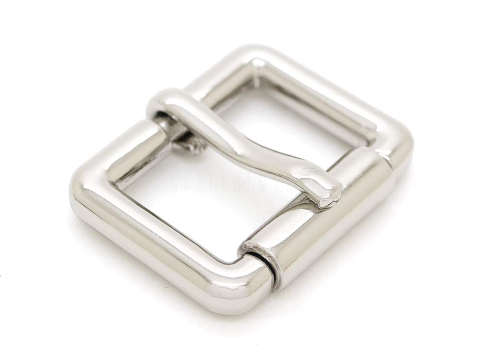 Hebillas cuadradas de metal contra herrajes rotos de 3/4 pulgadas para correas de cuero