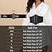 WERFORU Women Corset Elastic Belt Wide Retro Lace-up Tied Costume Waspie Waist Belt for Ladies Halloween, Suit Waist Size 25-28 Inches, Black