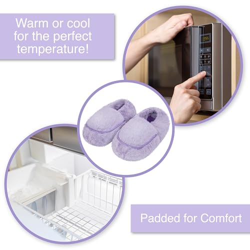 1i4 Group Microwavable Heated Slippers – Scented Heated & Cooling Slippers for Ultimate Comfort3