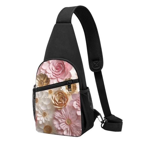 Sac à bandoulière papillons violets confortable pour homme et femme