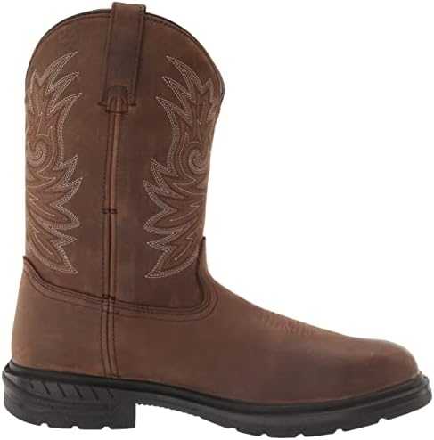 Rocky Men's WORKSMART Western Boot, Brown, 13 | Image 5