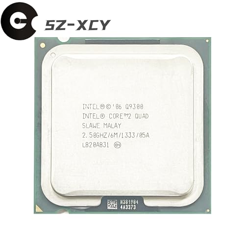 Processeur 2 Quad Q9300 2.5 GHz résout la lenteur PC socket LGA 775 6Mo