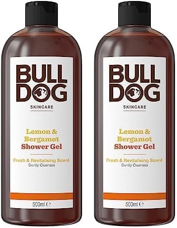 Skincare Bulldog - Lemon & Bergamot Shower Gel 500Ml, Pack of 2
