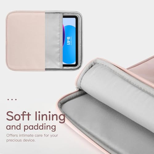Dadanism 9-11\ Tablet Sleeve Tasche für iPad Pro 11\ M5/M4, iPad Air 11\ M4/M3, iPad (A16) 11\, iPad 10. Gen 10,9\, iPad 9/8/7. Gen 10,2\, iPad Air 5/4 10,9\, Galaxy Tab A11+ 11\/S10 Lite, Rosa