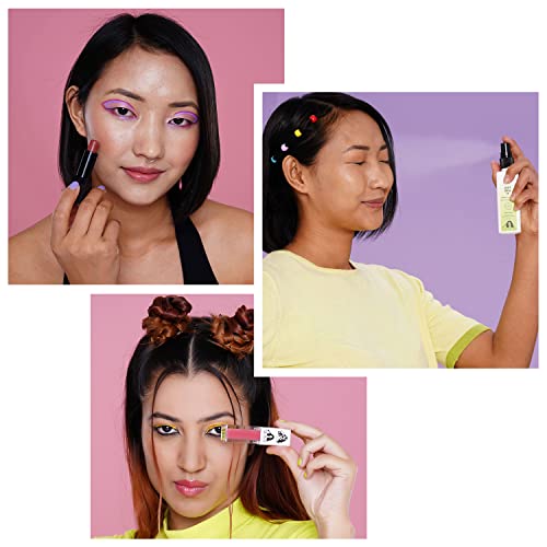 Image of Elitty No Filter Needed Combo (Spray -Pina Colada, Lip Gloss - Pretty Chill, Tint -Levitating) Infused with Witch Hazel & Vit C, Vegan & Cruelty Free, Makeup for Teenagers
