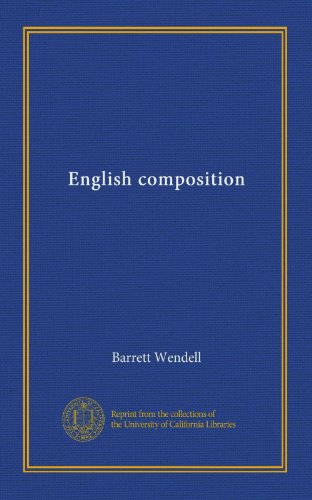 English composition B006FEFZ1O Book Cover