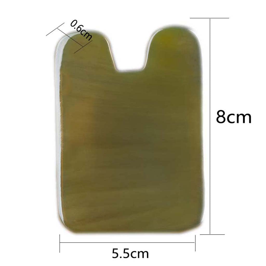WZX Tabletas Gua Sha, Herramienta de Masaje Natural para el Cuidado de la Piel, Tabla Gua Sha para la Espalda Facial, Piel rejuvenecedora, Reduce la hinchazón, masajeador de Terapia para Cara, Ojos