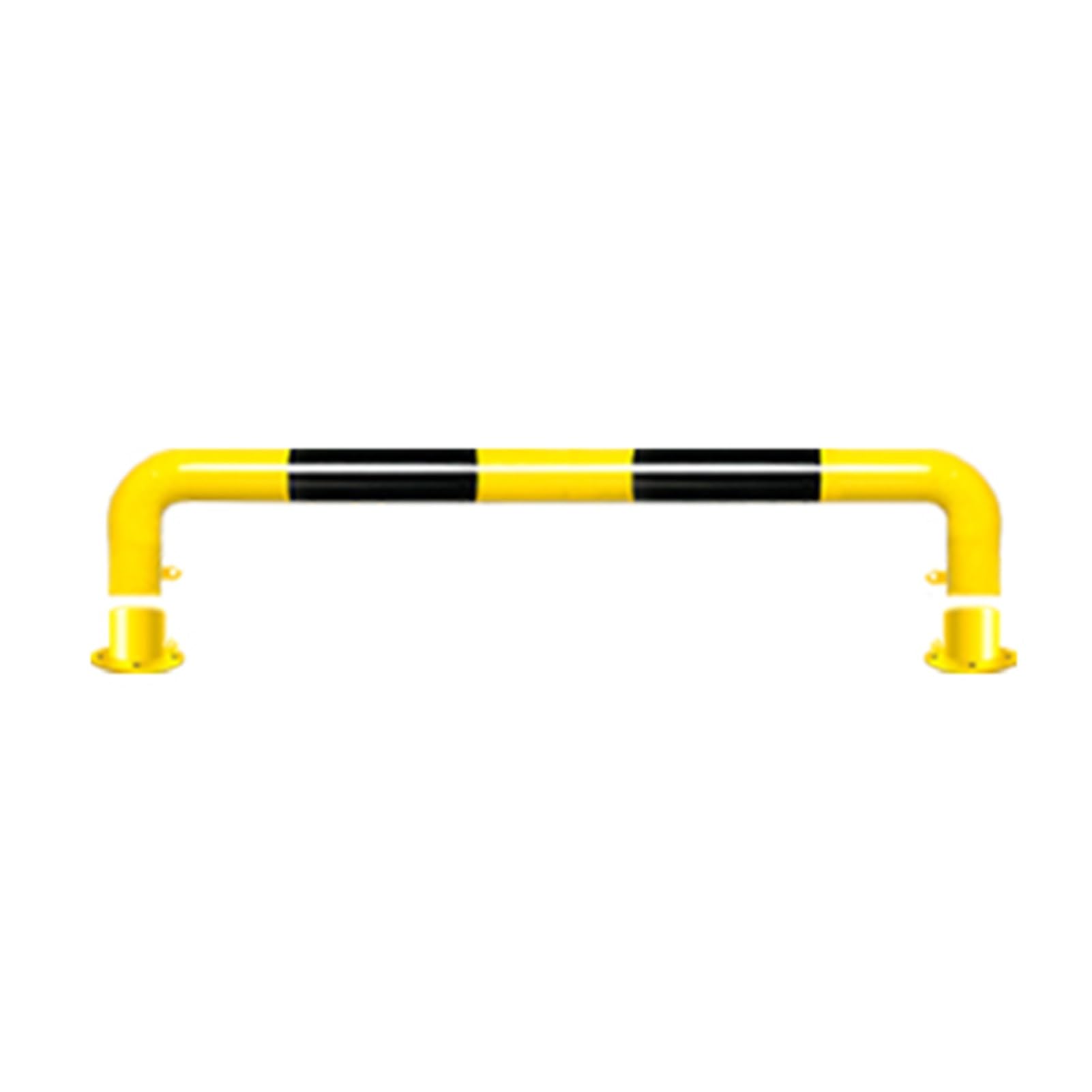 DUANHOZ Parking Guardrails,U Shape Security Bollards - Removable Anti-Collision Guardrail, Car Blocker for Garage, Hotel & Parking Protection (76x1200x200mm) - Durable & Effectiv