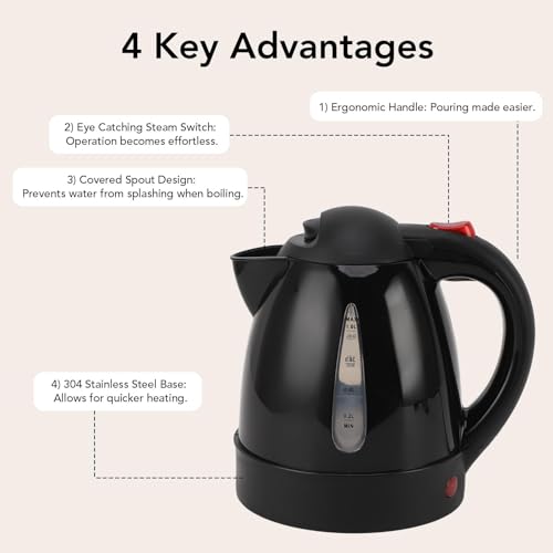 Tetera eléctrica para auto Bewinner 1L 12V con apagado automático miniatura 6