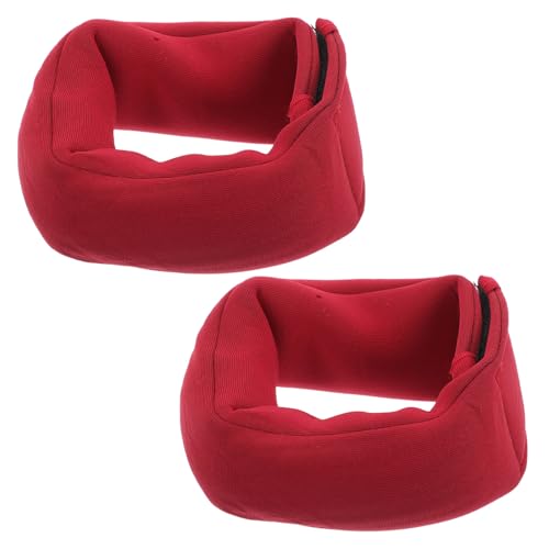 BESTonZON 2 Piezas Pesas Ajustables para Tobillo y Muñeca Brazaletes de Entrenamiento Portátiles para Yoga Pilates y Ejercicios de Fuerza Diseño Compacto y Ligero para Hombre y Mujer