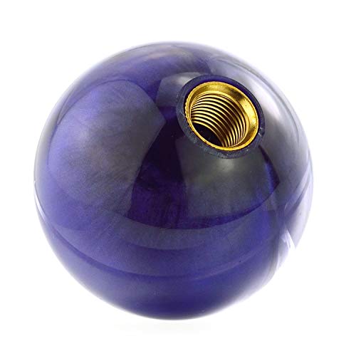 Abfer Round Ball Shift Knob Car Gear Stick Shifter Knobs Shifting Lever Replacement Fit Most Automatic Manual Transmission Vehicles (Purple) Abfer Round Ball Shift Knob Car Gear Stick Shifter Knobs Shifting Lever Replacement Fit Most Automatic Manual Transmission Vehicles (Purple)
