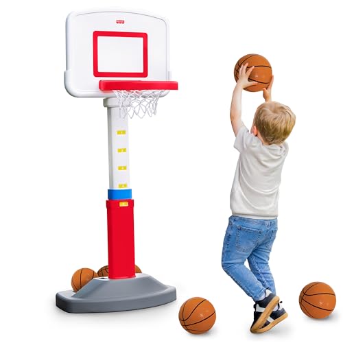 Fisher-Price Grow-to-Pro �o�X�P�b�g�{�[���t�[�v �c��&�q���p - �������߉\ ����/���O�v���C�Z�b�g �{�[���t�� 18����~5��