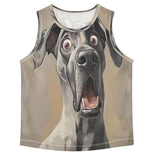 Baby Boys Tank Tops Dry-Fit Summer Boy Sleeveless Casual Vest Tees Sports Outdoor Breathable Outfit 3-15T